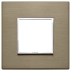 VIMAR SPA - VIW21642.05 PLACCA 2M BRONZO SCURO