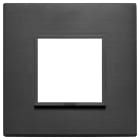 VIMAR SPA - VIW21642.18 PLACCA 2M NERO TOTALE