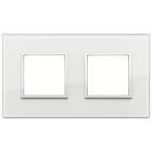 VIMAR SPA - VIW21643.70 PLACCA 4M (2+2) INT71 BIANCO DIAMANTE