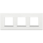 VIMAR SPA - VIW21644.17 PLACCA 6M (2+2+2) INT71 BIANCO TOTALE