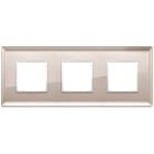 VIMAR SPA - VIW21644.75 PLACCA 6M (2+2+2)INT71 SPECCHIO BRONZATO