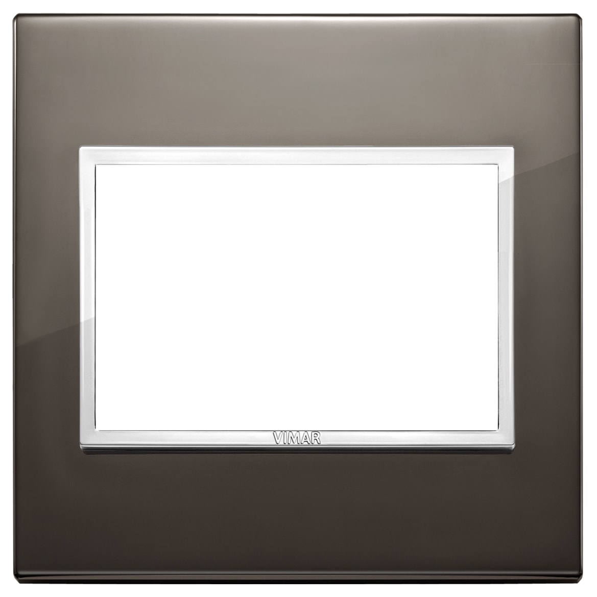 VIMAR SPA - VIW21648.06 PLACCA 3M BS NERO ZAFFIRO