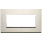 VIMAR SPA - VIW21649.04 PLACCA 5M BS BRONZO CHIARO