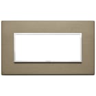 VIMAR SPA - VIW21649.05 PLACCA 5M BS BRONZO SCURO