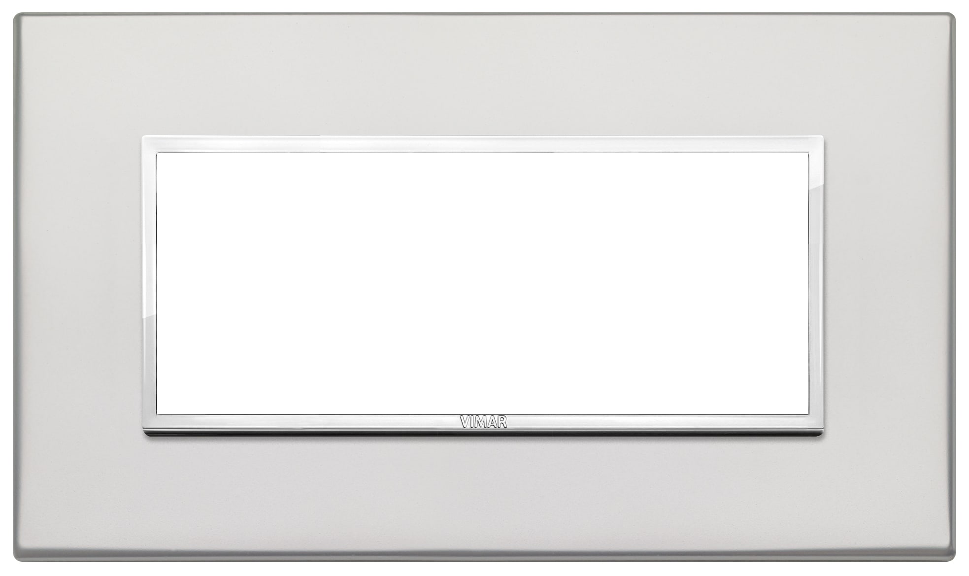 VIMAR SPA - VIW21649.07.01 PLACCA 5M BS ARGENTO