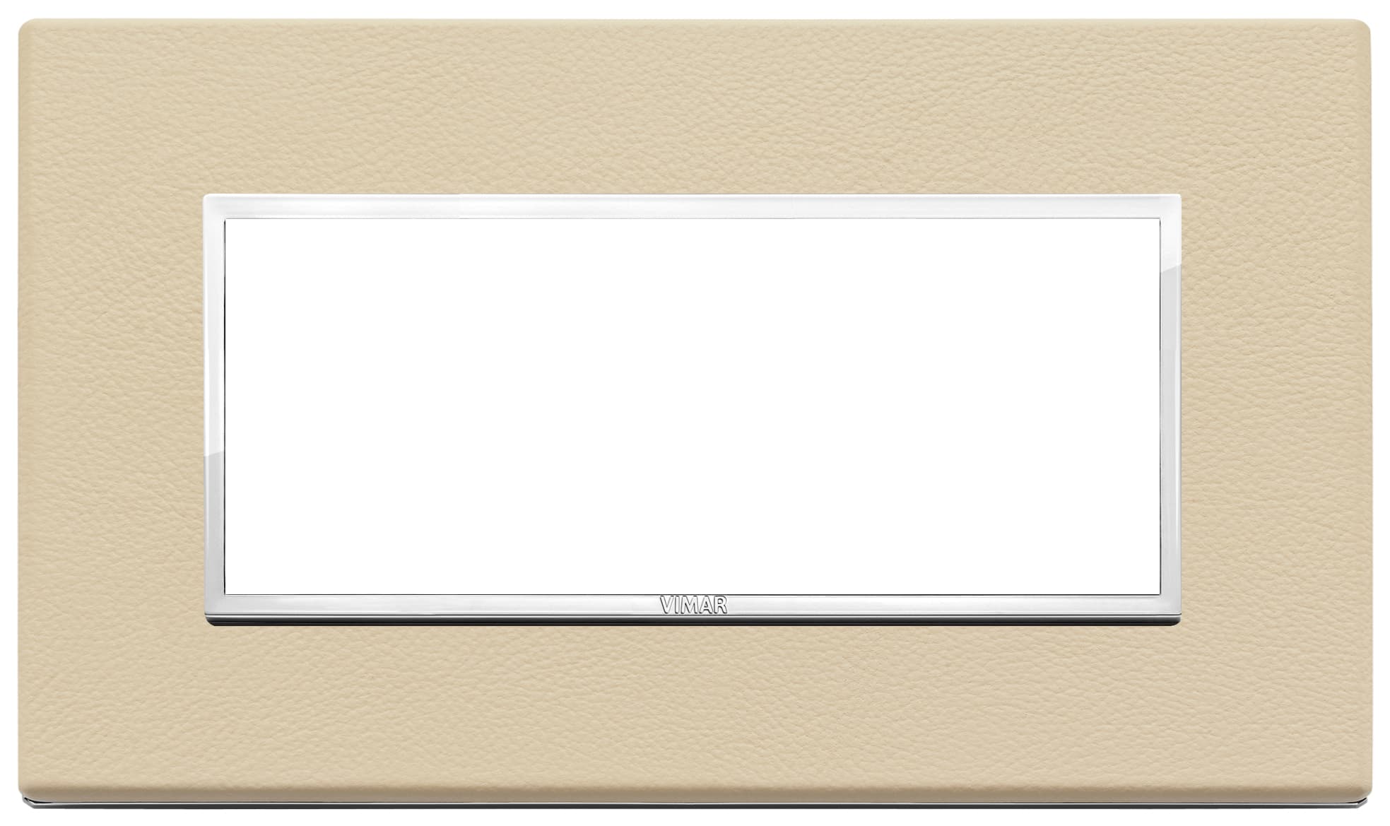 VIMAR SPA - VIW21649.21 PLACCA 5M BS CREMA