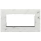 VIMAR SPA - VIW21649.51 PLACCA 5M BS BIANCO DI CARRARA