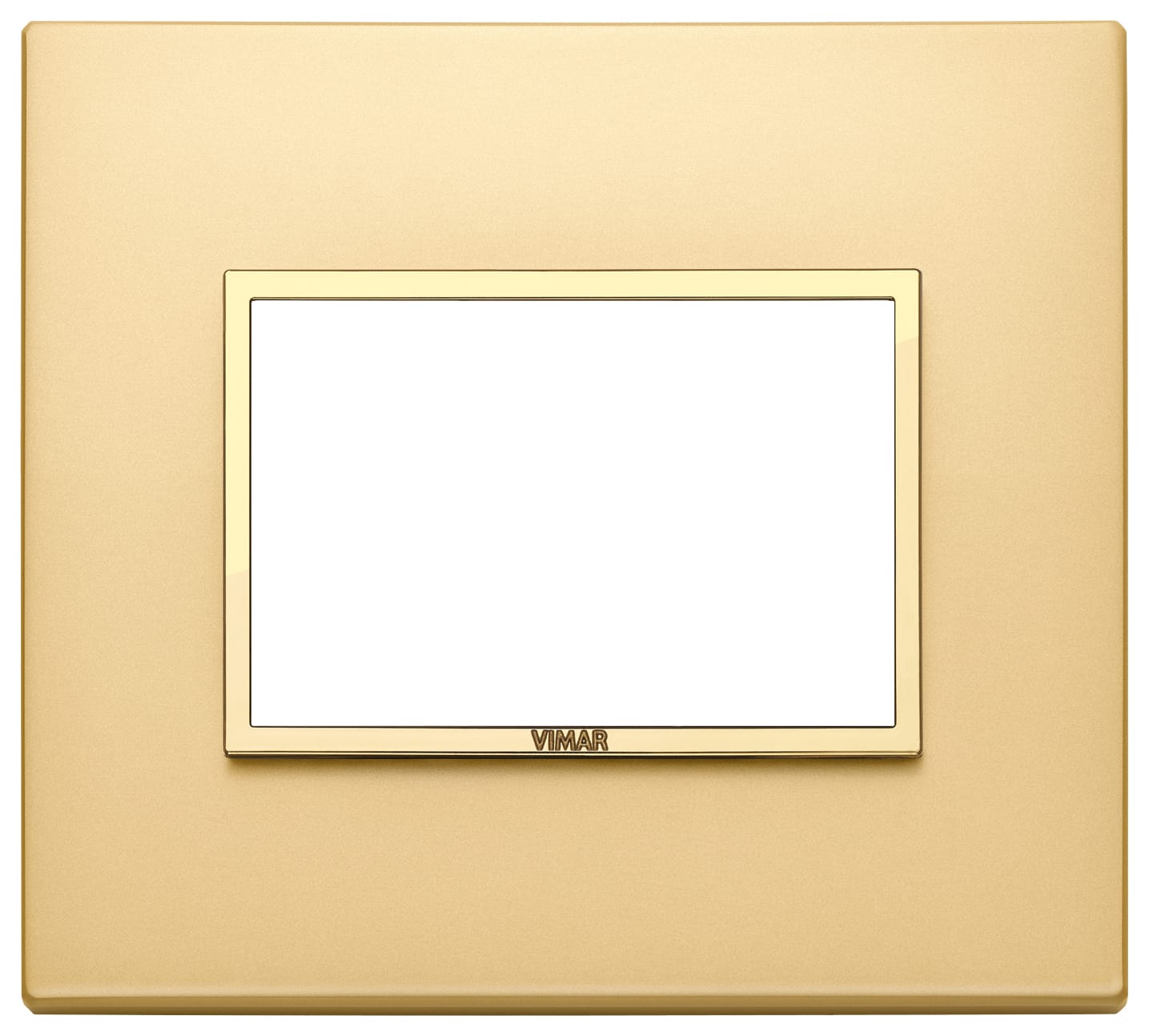 VIMAR SPA - VIW21653.G10 PLACCA 3M ORO TOTALE SATINATO