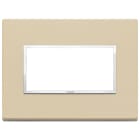 VIMAR SPA - VIW21654.21 PLACCA 4M CREMA