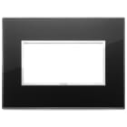 VIMAR SPA - VIW21654.76 PLACCA 4M NERO DIAMANTE