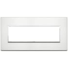VIMAR SPA - VIW21657.01 PLACCA 7M ALLUMINIO BRILLANTE