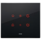VIMAR SPA - VIW21663.76 PLACCA 3M NERO DIAMANTE