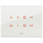 VIMAR SPA - VIW21664.70 PLACCA 4M BIANCO DIAMANTE