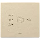 VIMAR SPA - VIW21666.21 Placca 3M transponder crema