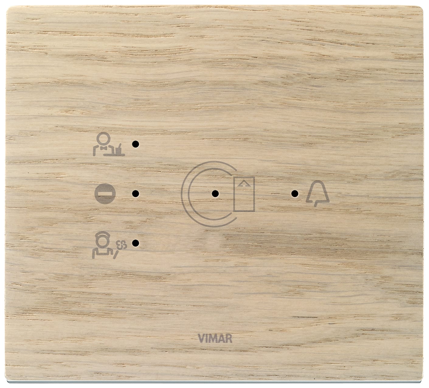 VIMAR SPA - VIW21666.32 PLACCA 3M TRANSPONDER ROVERE SBIANCATO