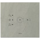 VIMAR SPA - VIW21666.53 Placca 3M transponder quarzite grigia