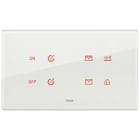 VIMAR SPA - VIW21667.70 Placca 5MBS (2+blank+2) bianco diamante