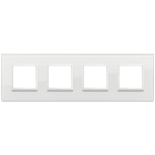 VIMAR SPA - VIW21669.87 PLACCA 8M (2+2+2+2)INT71 BIANCO TOT DIAM