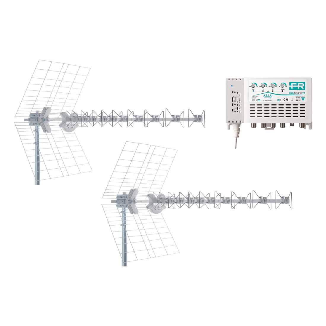 FRACARRO - FRA217970 KIT 2 5G T2 2XBLU10 5G+MBJ3R345UT2