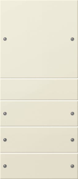 GIRA - GGI218401 SET BIL. 4-M (1+3) SYSTEM 55 BNC CREMA(V