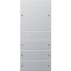 GIRA - GGI218426 SET BIL. 4-M (1+3) SYSTEM 55 C.ALLUM.(VE