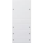 GIRA - GGI218427 SET BIL. 4-M (1+3) SYSTEM 55 BNC PURO S(