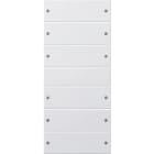 GIRA - GGI218627 SET BIL. 6-M (3+3) SYSTEM 55 BNC PURO S(