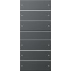 GIRA - GIR218628 SETBIL.6-M(3+3)SYSTEM55ANTRACITE(VERN