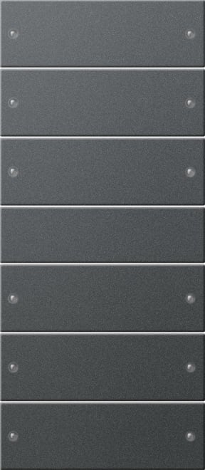 GIRA - GIR218628 SET BIL. 6-M (3+3) SYSTEM 55 ANTRACITE(V