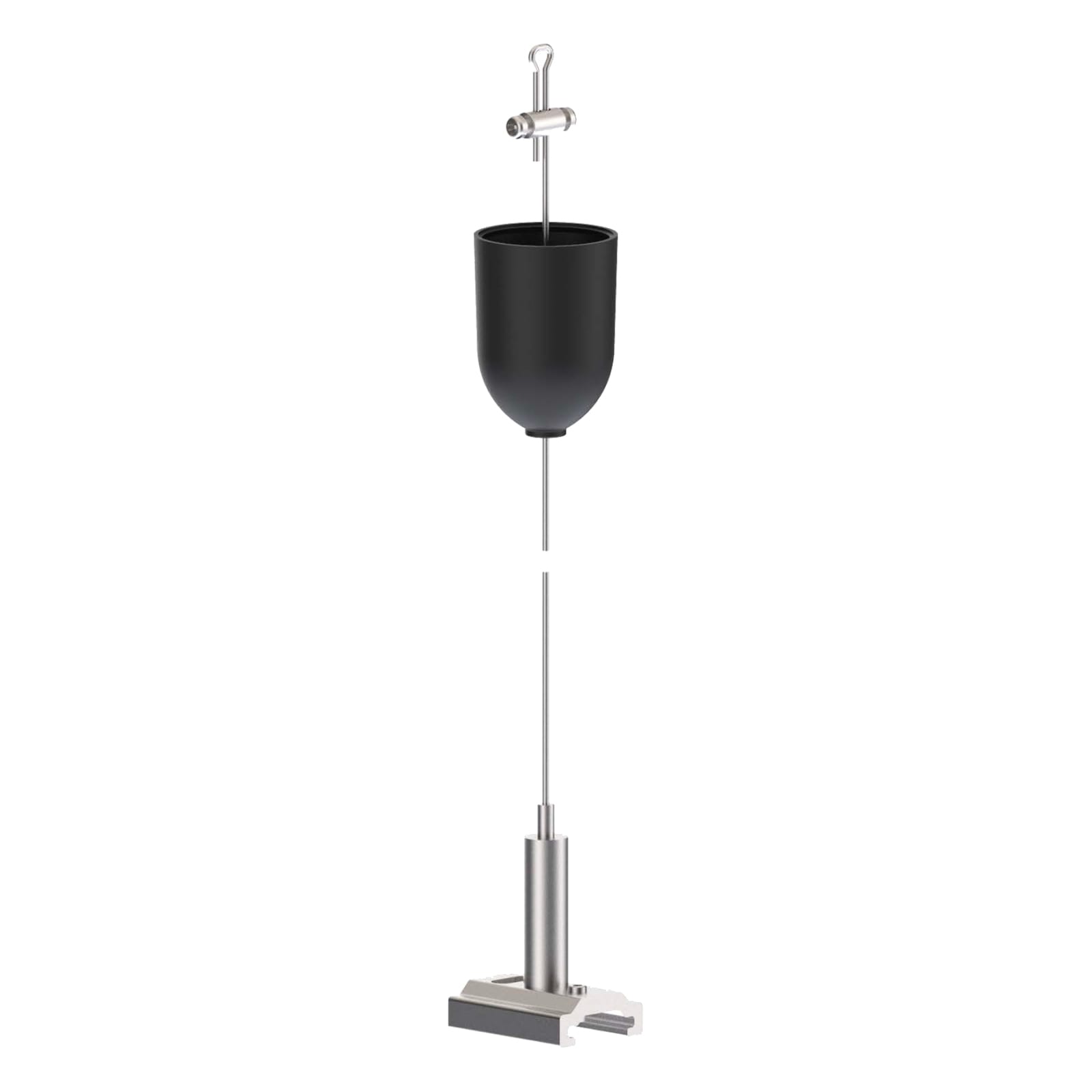 LINEA LIGHT (ILED) - ILD81008 SOSP.L.1,5MT ROS.NERO CON TEND.AUTO