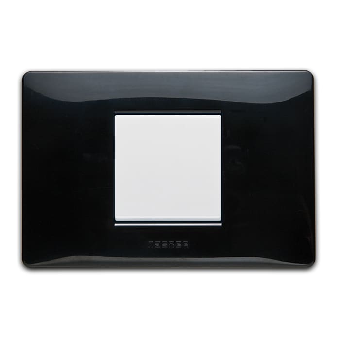 MASTER SRL - MST21MX203-C MIX PLACCA 2 P. CENTRALI NERO PANTHER