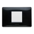 MASTER SRL - MST21MX203-C MIX PLACCA 2 P. CENTRALI NERO PANTHER