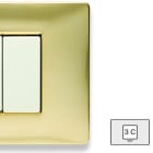 MASTER SRL - MST21MX243-C MIX PLACCA 2 P. CENTRALI ORO KARAT