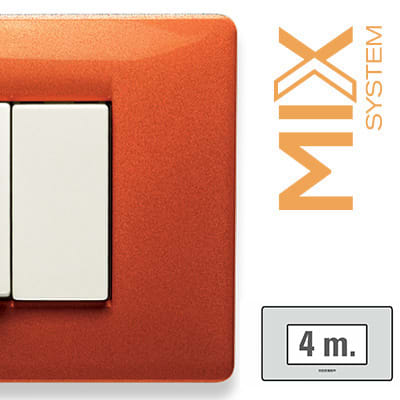 MASTER SRL - MST21MX334 F.PROD. MIX PLACCA 4 P ARANCIO TIBET