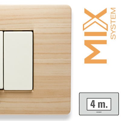 MASTER SRL - MST21MX444 MIX PLACCA 4 POSTI ESSENZA CRICKET