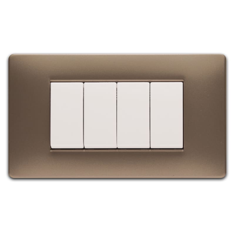 MASTER SRL - MST21MX554 MIX PLACCA 4 POSTI VULCANO