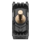 VIMAR SPA - VIW22008.88 Pulsante 1P NO 10A Vintage oro satinato