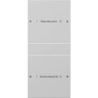 GIRA - GIR2202015 SETBIL.2-M(1+1)SCRIV.SYSTEM55GRIGIO