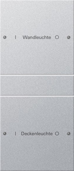GIRA - GGI220226 SET BIL. 2-M (1+1) SCRIV. SYSTEM 55 C.AL