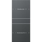 GIRA - GIR220228 SETBIL.2-M(1+1)SCRIV.SYSTEM55ANTRACI