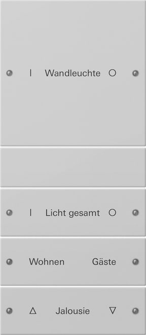 GIRA - GIR2204015 SET BIL. 4-M (1+3) SCRIV.