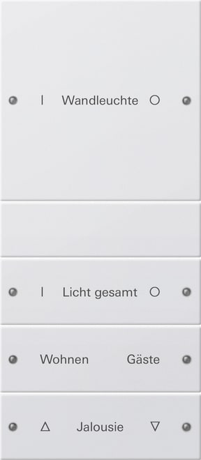 GIRA - GIR220403 SET BIL. 4-M (1+3) SCRIV.