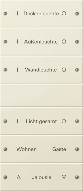 GIRA - GIR220601 SET BIL. 6-M (3+3) SCRIV.