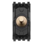 VIMAR SPA - VIW22061.88 PULSANTE COMMUTATORE 2P10A VINT.ORO SAT.