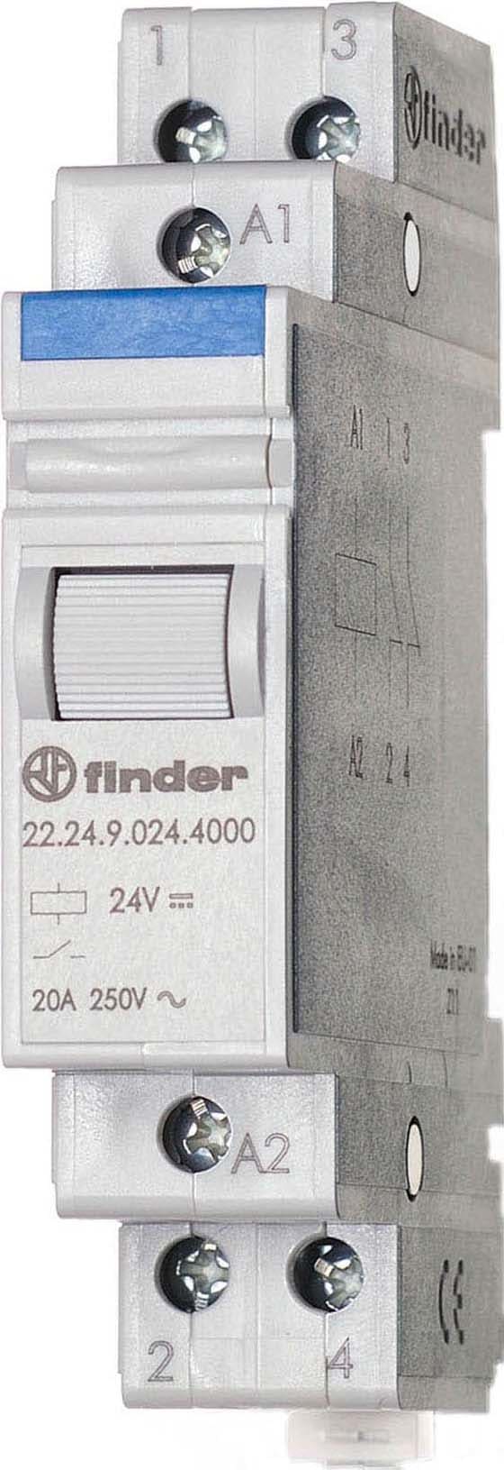 FINDER SPA - FIN222490124000 RELE MONOSTABILE 17.5MM 2NC 20A