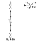 PHOENIX CONTACT - PHC2801042 VAL-MS-T1/T2 335/12.5/1+0-FM SPD TIPO 1/