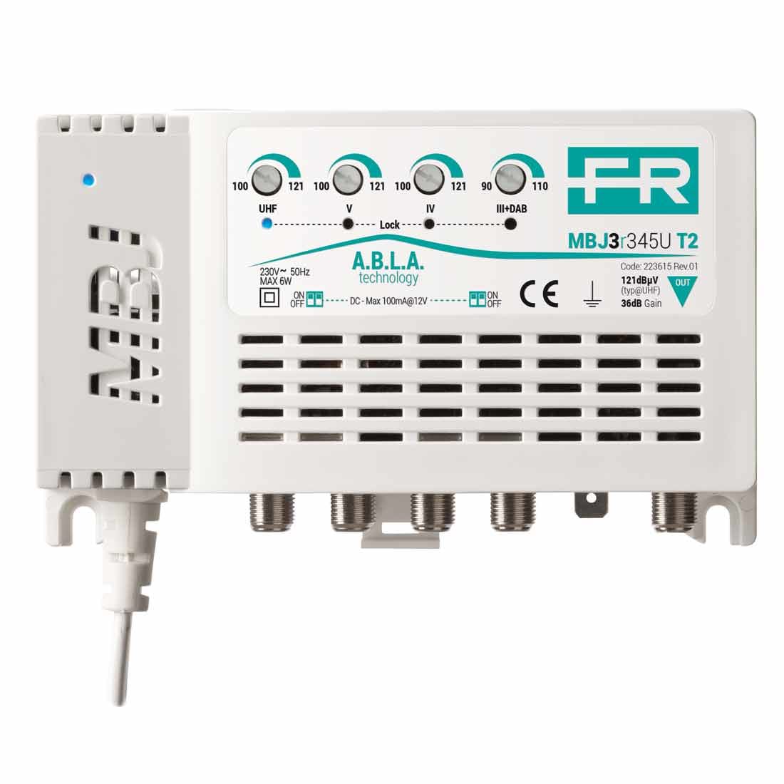 FRACARRO - FRA223623 MBJ3R345U T2/.. CENTR.4IN 3+DAB,4,5,U T2