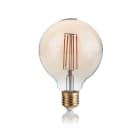 IDEAL LUX SRL - IUX223933 E27 GLOBO D095 04W 2200K CRI80 AMBRA DIM
