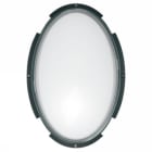 GOCCIA ILLUMINAZIONE - GOC2241NE JACK OVALE 60W E27 NERO