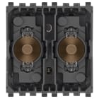 VIMAR SPA - VIW22482.12 COMANDO DOMOTICO VINTAGE 2LEVE 2M BRONZO